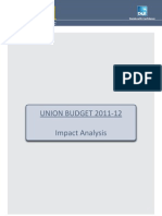 Union Budget Analysis 2011 12