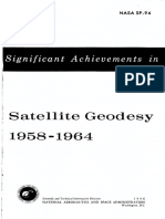 Satellite Geodesy, 1958-1964