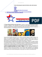Reinaldo Morales Campos Antecedentes y Derivaciones Del Proyecto Memoria Historica Del Cartel Cubano