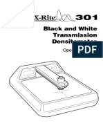 301-30 BW Densitometer Operation Manual