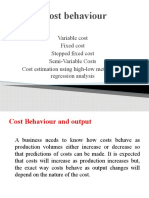 Cost Behaviour-1