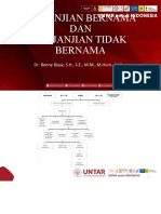 Perjanjian Bernama DAN Perjanjian Tidak Bernama: Dr. Benny Djaja, S.H., S.E., M.M., M.Hum., M.KN