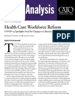 Health Care Workforce Reform: COVID-19 Spotlights Need For Changes To Clinician Licensing