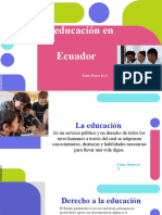 La Educación en Ecuador