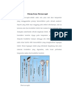 Prinsip Kerja Thermocouple