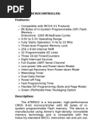 Download AT89s52 Microcontroller by Vishnu Vardhan SN51119591 doc pdf
