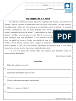 Interpretacao de Texto Os Viajantes e o Urso 2 Ano e 3 Ano