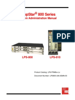 Loopstar 800 Series: System Administration Manual