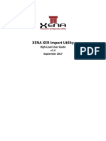 XENA XER Import Utility Install Guide 