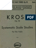 Volume 1 - Systematische Skalen-Studien, Op.18 (Kross)