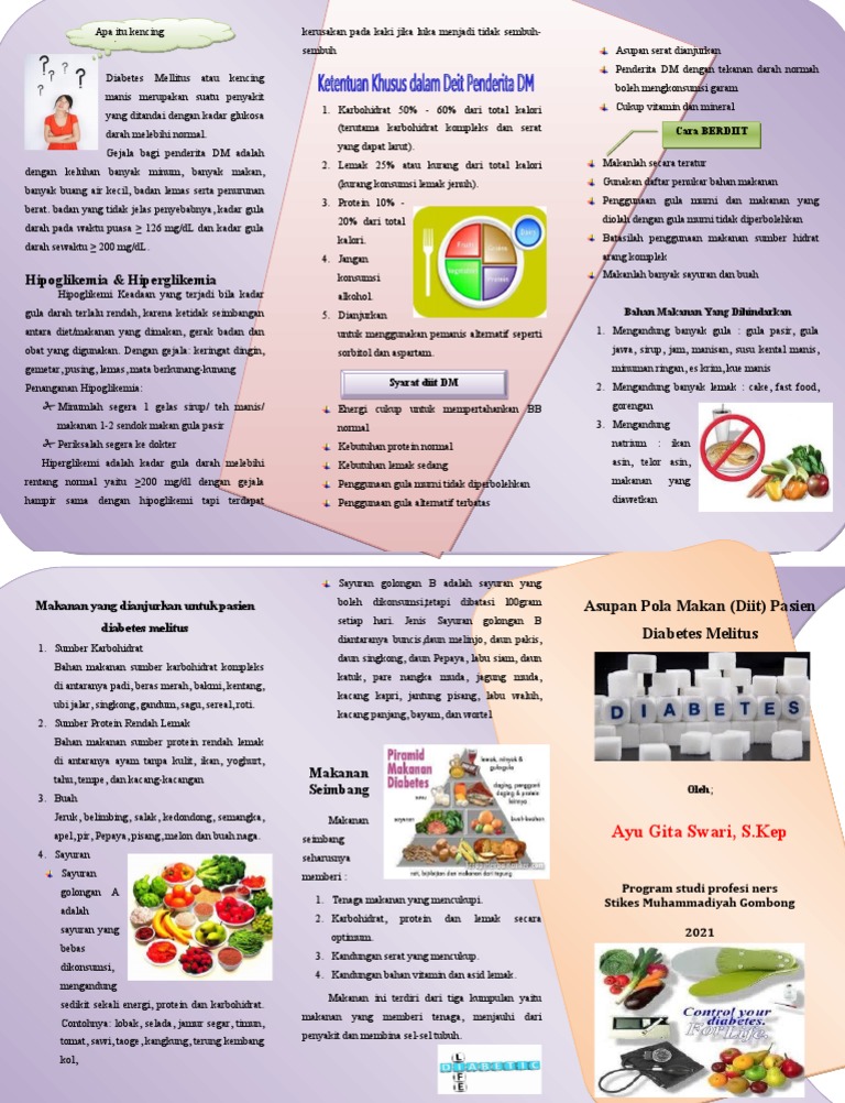 Diit Sehat untuk Diabetes Melitus | PDF