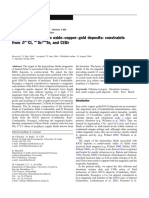 Origin of Fluids in Iron Oxide - Copper-Gold Deposits: Constraints From CL, SR/ SR and CL/BR