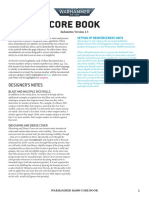 Core Book: Designer'S Notes