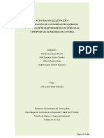 Identificación de contaminantes químicos en taller mecánico