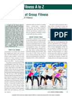 Health & Fitness A To Z: The Evolution of Group Fitness