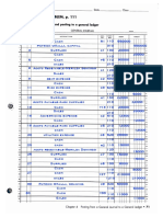 Mastery Problem, 111: Journalizing Transactions and Posting To A General Ledger