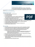 Checklist For Safe Use of Biological Safety Cabinets