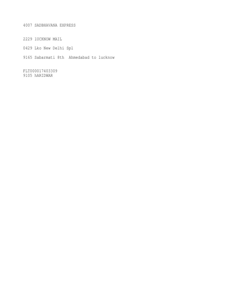 TRAIN | PDF