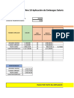 Planilla - Solucion Taller Nro 10 Aplicación Embargos Salariales