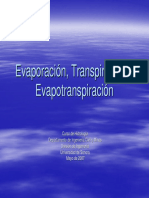 Documento - Evaporación Transpiración y Evapotranspiración - U de Sonora - 2007