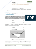 Estatica de Una Viga Cargada Con Fuerzas