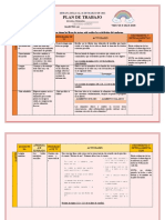 2o Plan de Trabajo Semana 28