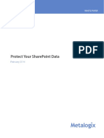 Protect Your Sharepoint Data: White Paper