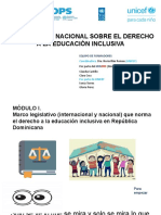 Marco legal de la educacion inclusiva internacion y nacional. Capacitacion Primaria. Nov. 2020
