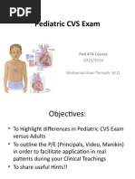 Pediatric CVS Exam: 2015/2016 Mohamad-Hani Temsah, M.D