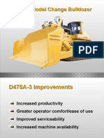 D475A-3 Model Change Bulldozer