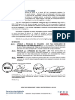 Se Resuelve: UNIVERSIDADES CON LICENCIA DENEGADA, en Sus Dos Modalidades: Taller de Elaboración