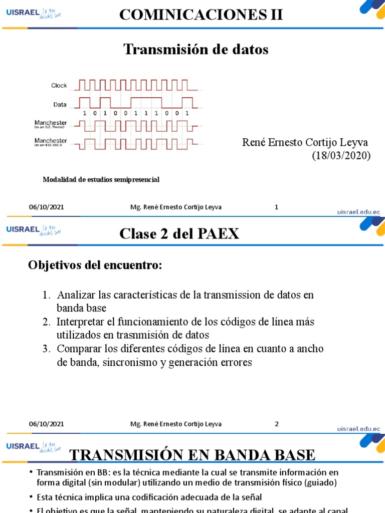 Codificación 4B5B en Transmisión de Datos | PDF | Datos de computadora ...