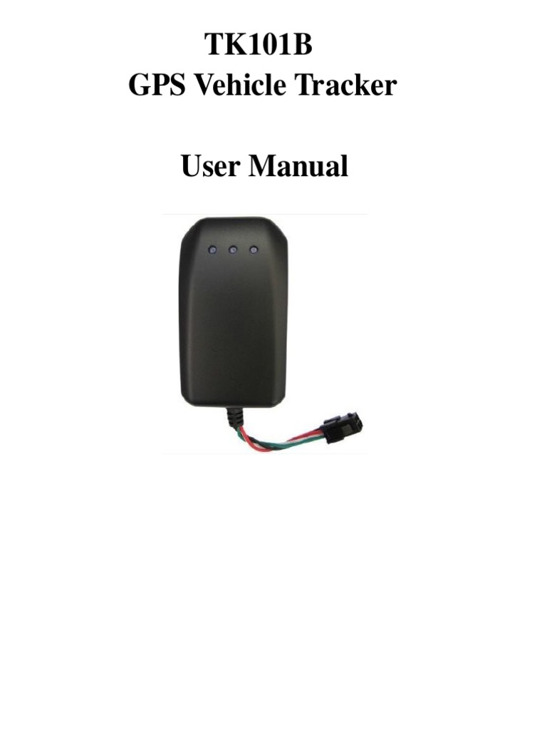 TK101B GPS Tracker Installation Guide | PDF | General Packet Radio ...