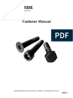 Genesis Fastener Manual