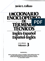 Diccionario INGLES TECNICO ESPAÑO INGLES