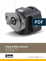 Pump & Motor Division Pump & Motor Division: Vocational Truck Pump Program Catalog PGP/PGM 600 Series Service Manual