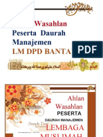 DAURAH MANAJEMEN PESERTA