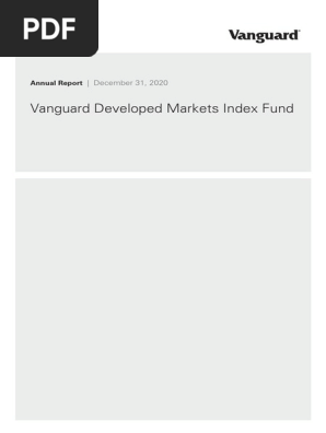 Vanguard Vea Pdf Stock Market Index Exchange Traded Fund