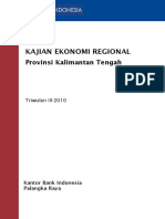 Kajian Ekonomi Regional Kalimantan Tengah 2010 Tw3