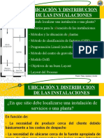 Ubicacion y Distribucion de Instalaciones