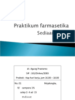 Praktikum Farmasetika