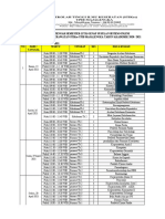 Jadwal Baru UTS Online GENAP SUSULAN