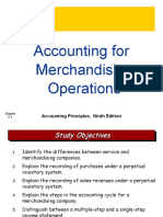 Ch05 Accounting For Merchandising Operations First New