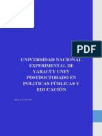 Informe Diagnostico Politicas Publicas en Educación