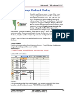 Fungsi Vlookup & Hlookup