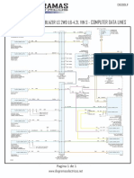 Diagrama Eléctrico CHEVROLET TRAILBLAZER LS 2WD L6-4.2L VIN S 2005 FREE