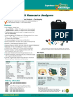 3-Phase Power & Harmonics Analyzers: Power Measurements and Analysis + Datalogging