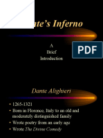 Fdocuments - in - Dantes Inferno o The Inferno Dante Takes A Journey Through Hell Which Consists