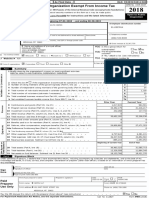 Return of Organization Exempt From Income Tax: WWW - Irs.gov/form990 For Instructions and The Latest Information