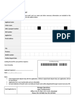 Otsresult Card: Applicant Name Father Name CNIC / Passport Number Roll Number Applied For: Postal Address